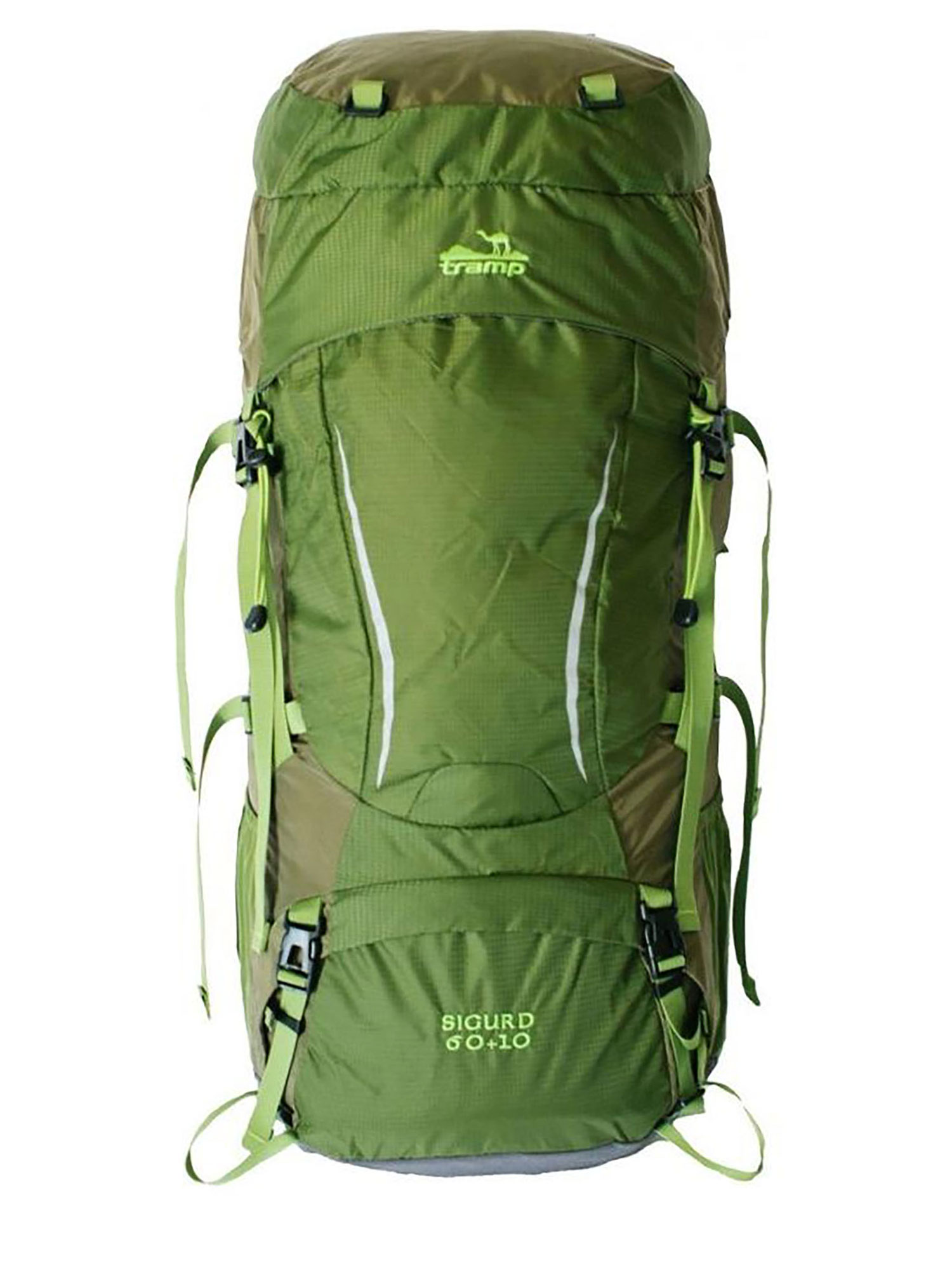 

Рюкзак Tramp Sigurd 60+10 Зеленый (Б/Р) 2022, Sigurd 60+10
