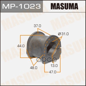 

Mp-1023_втулка Стабилизатора Переднего! Mitsubishi Montero 2.5-3.2td 99-06 Masuma арт. MP1