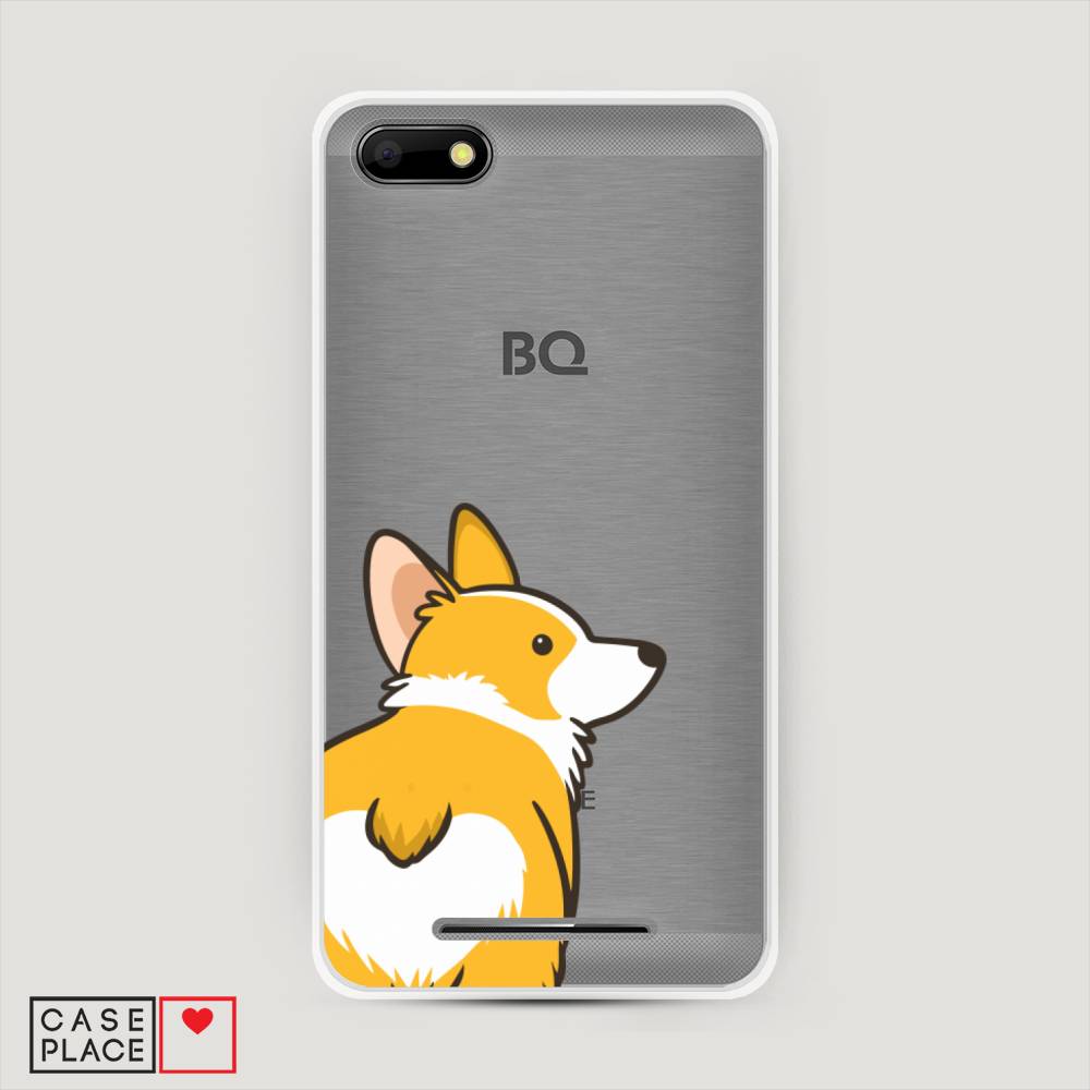 фото Чехол awog "корги следуй за мной" для bq bqs-5020