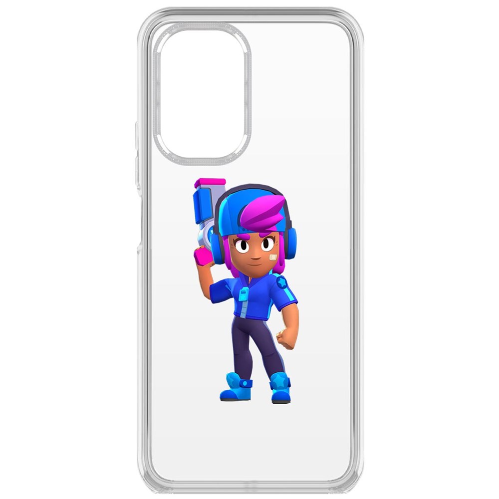 

Чехол-накладка Brawl Stars-Звёздная Шелли для Poco F3