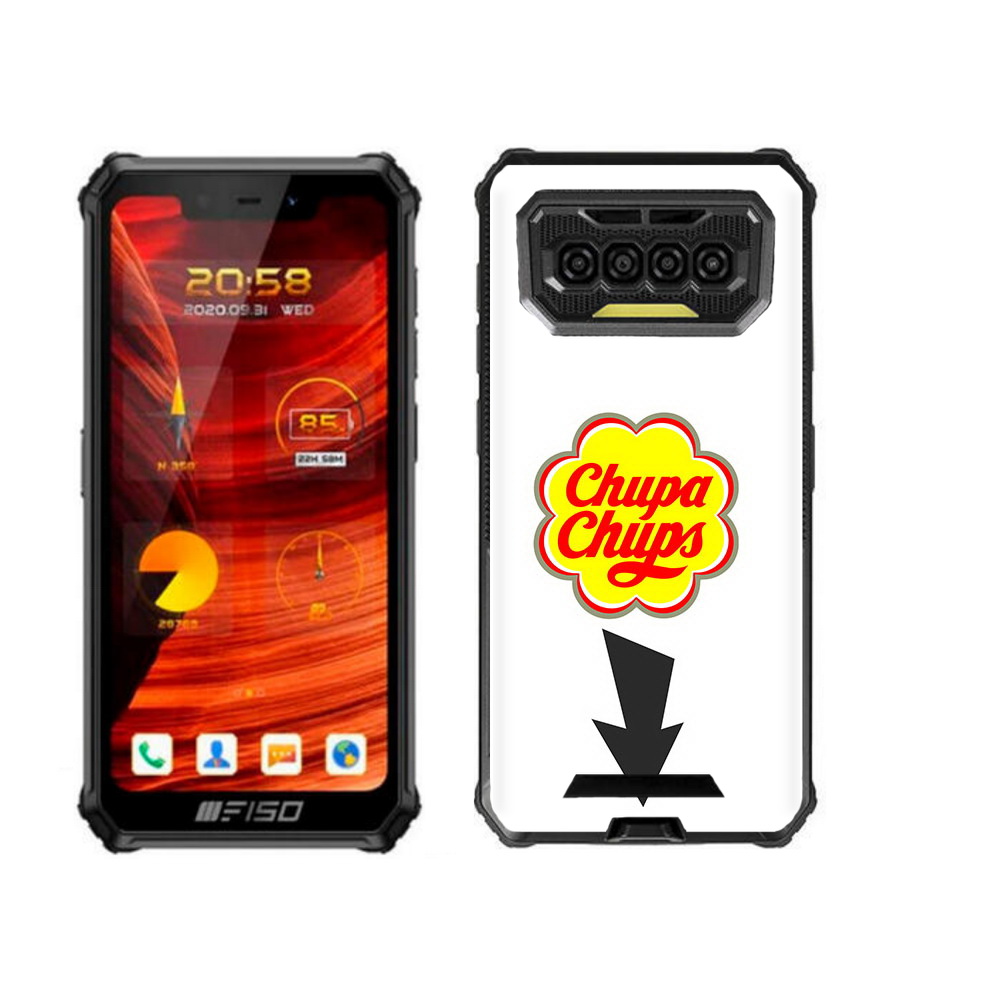 

Чехол бампер MyPads чупа чупс для Oukitel F150 Bison 2021, Прозрачный, Tocco