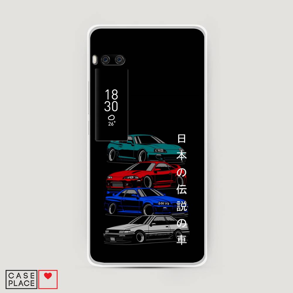 

Чехол Awog на Meizu Pro 7 Plus "JDM Legend cars", Зеленый;красный;синий, 71950-5