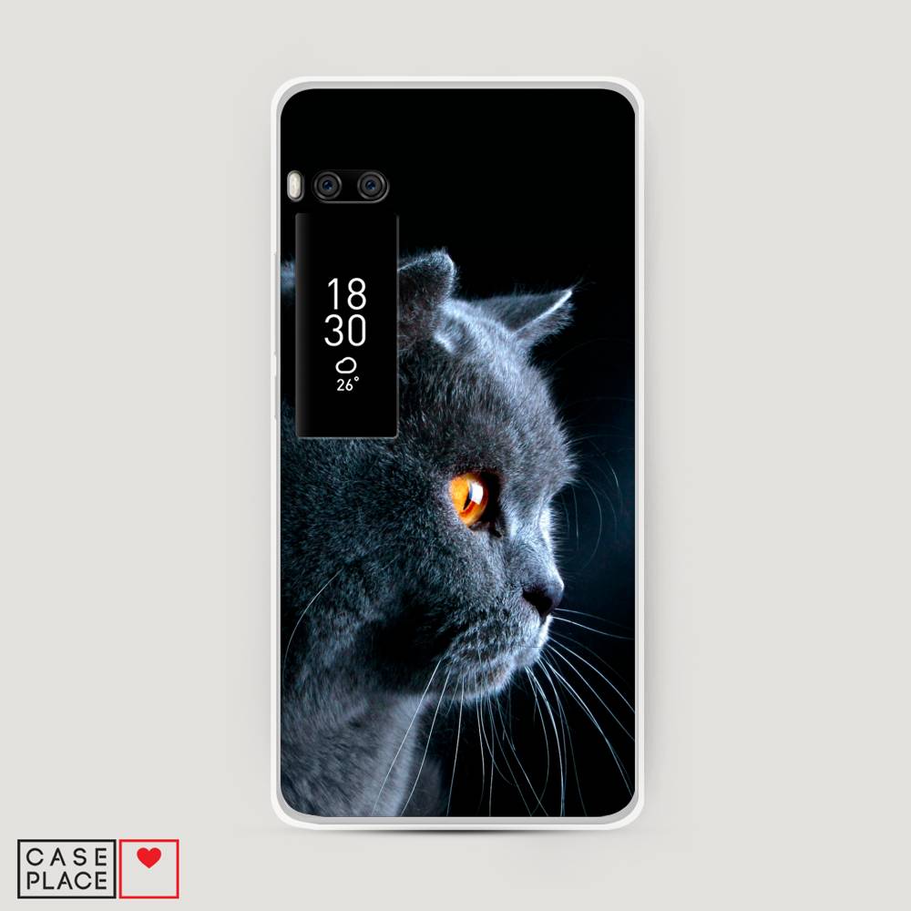 

Чехол Awog на Meizu Pro 7 Plus "Благородный кот британец", Черный;серый;оранжевый, 71950-2