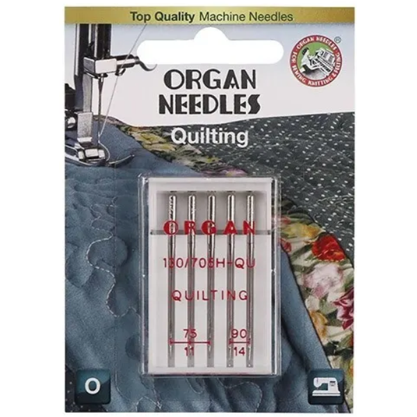 

Иглы для бытовых швейных машин Organ №75, №90 , для квилтинга