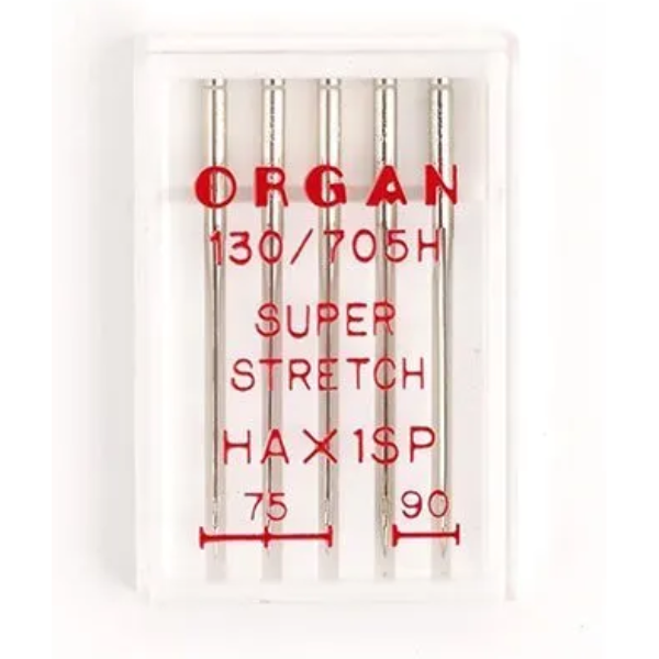 

Иглы для бытовых швейных машин Organ №75, для стрейча