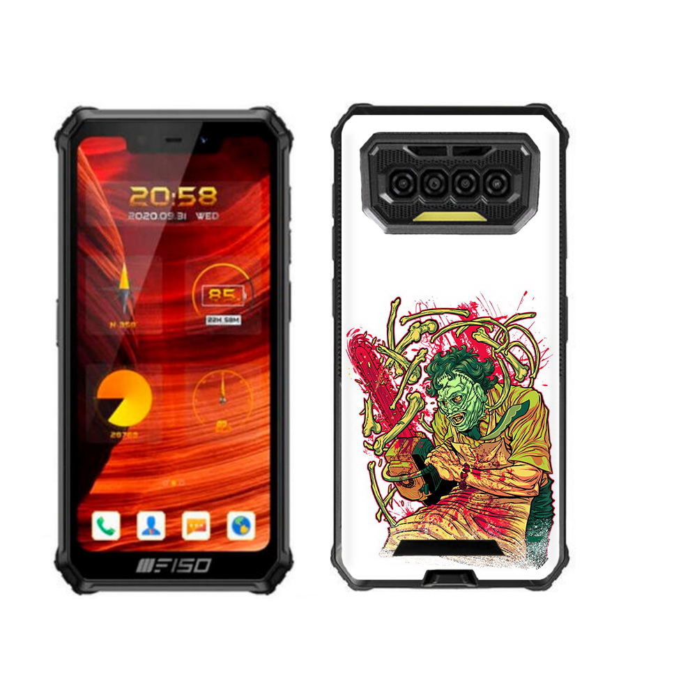 

Чехол бампер MyPads яркий мясник для Oukitel F150 Bison 2021, Прозрачный, Tocco