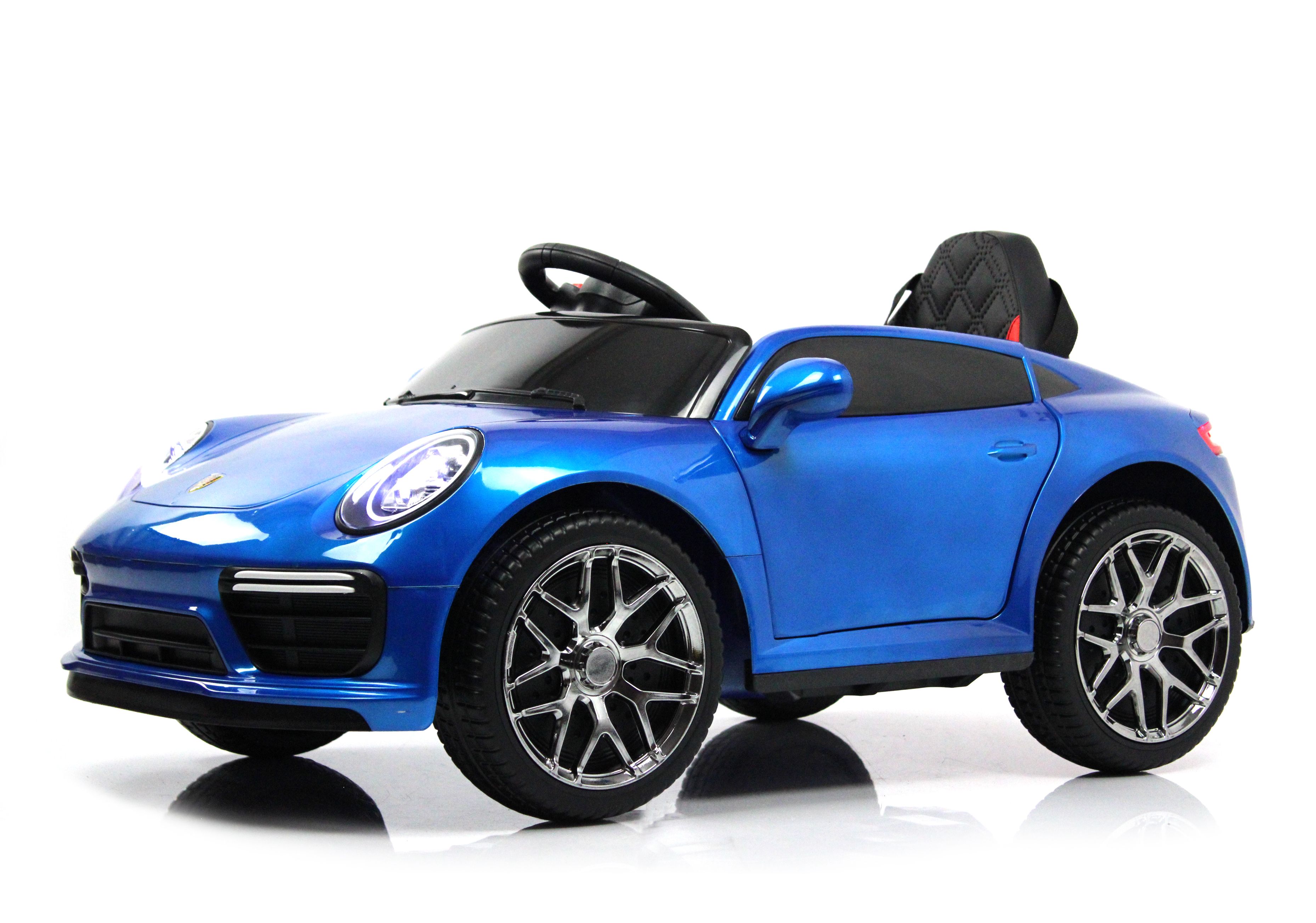 Детский электромобиль RIVERTOYS Porsche F333FF Синий электромобиль rivertoys porsche panamera a444aa vip