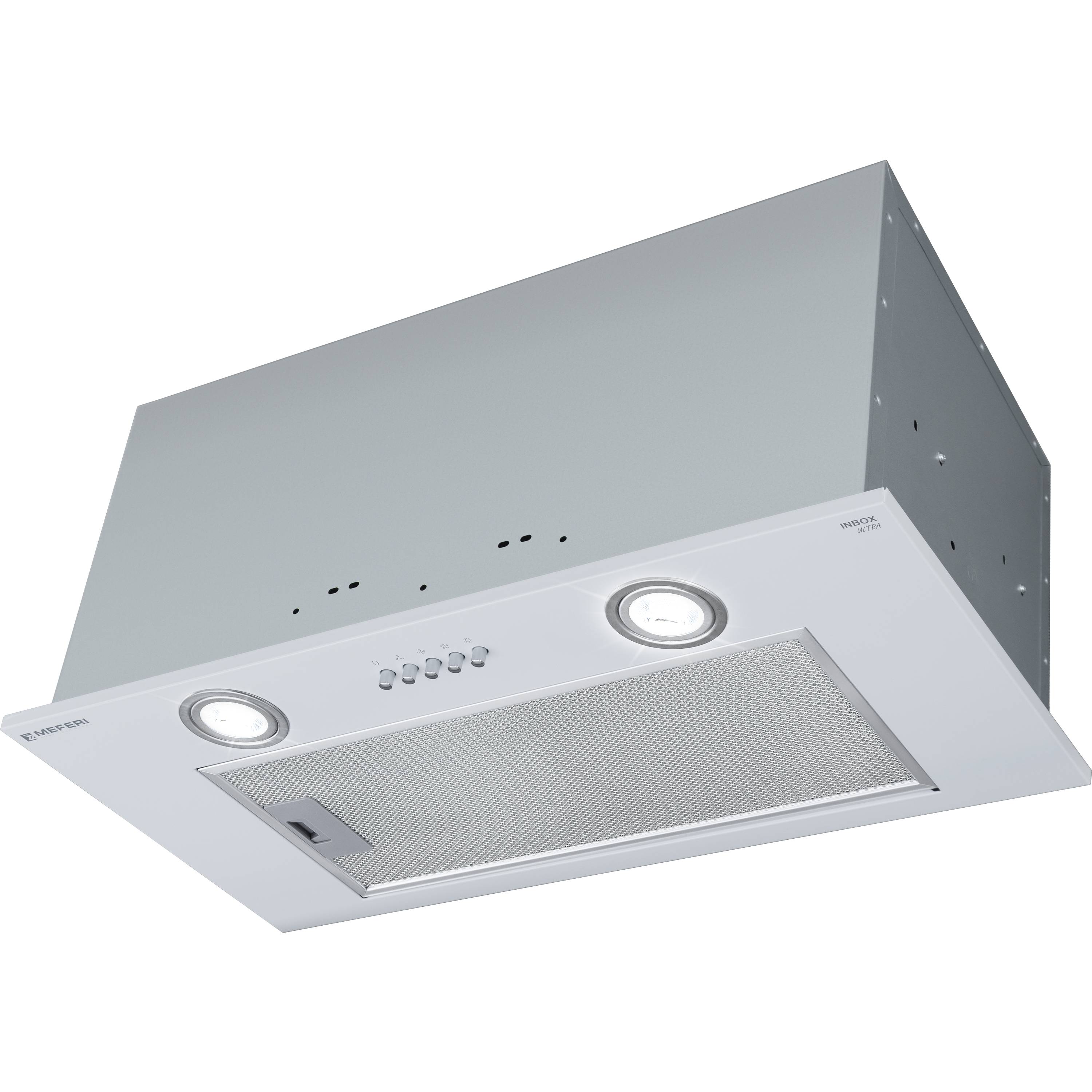 Вытяжка встраиваемая Meferi INBOX60WH ULTRA белая