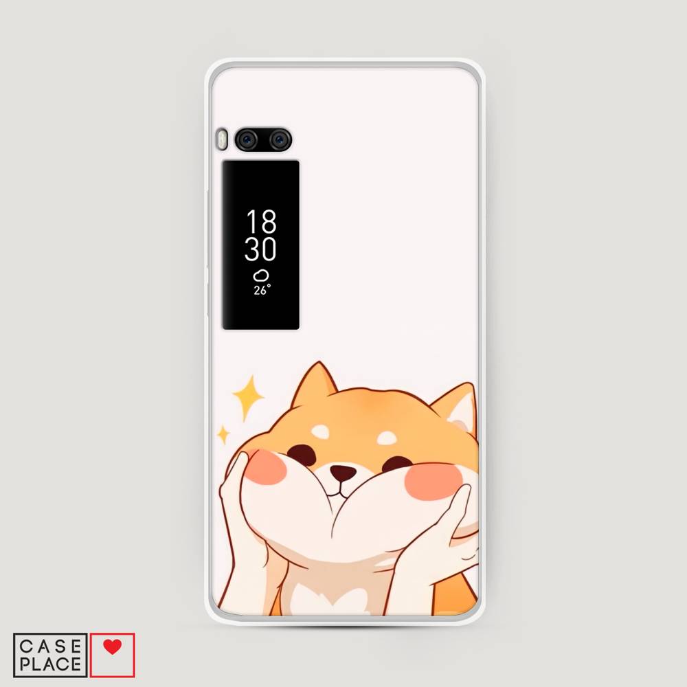 

Чехол Awog на Meizu Pro 7 Plus "Сладкий песик", Оранжевый, 71950-1