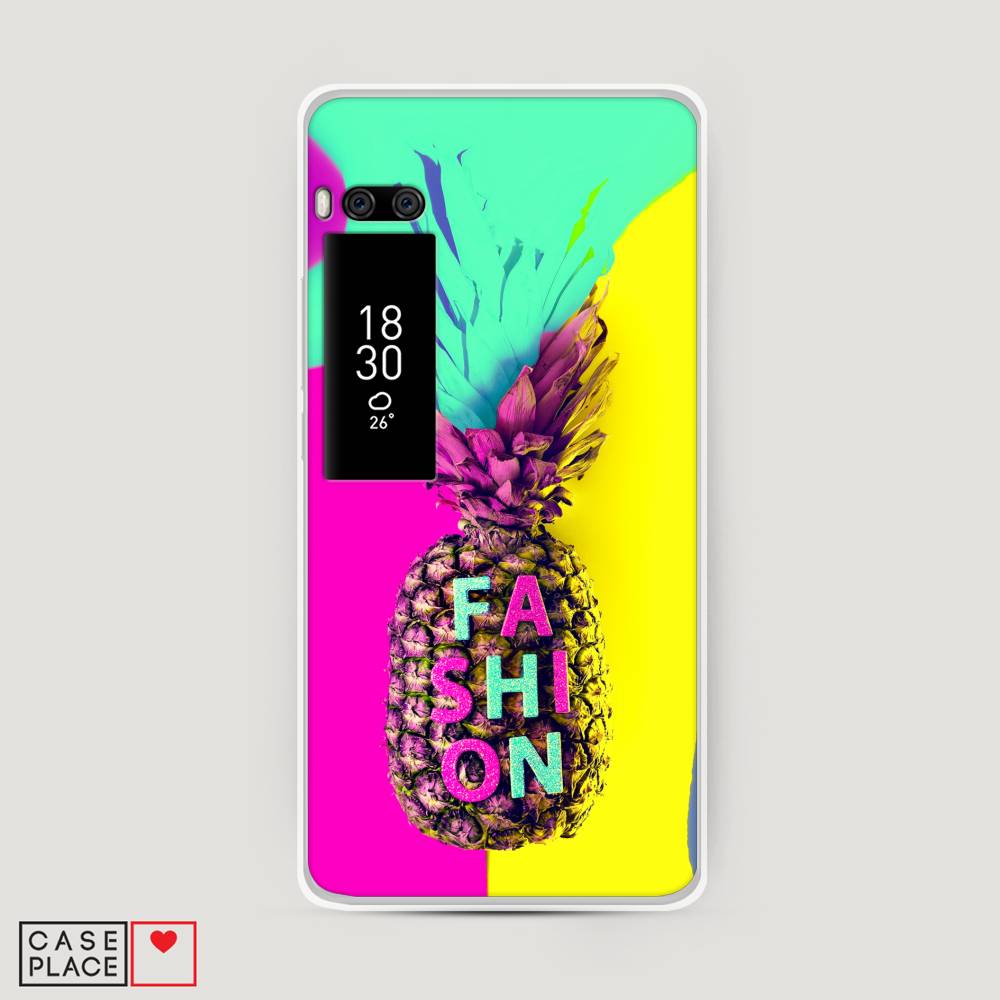 

Чехол Awog на Meizu Pro 7 Plus "Кислотный ананас", Желтый;розовый;голубой, 71950-10