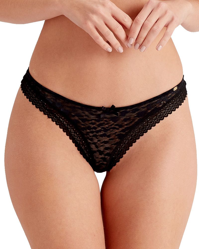 Трусы женские Pretty Polly PAWQ4 черные M 1 штука