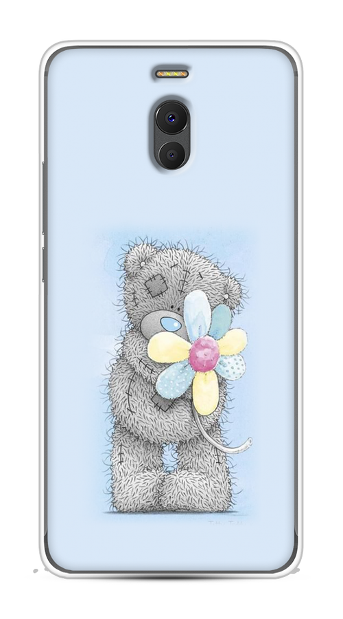 

Чехол Awog на Meizu M6 Note "Me to you с ромашкой", Голубой;серый;желтый, 72150-2
