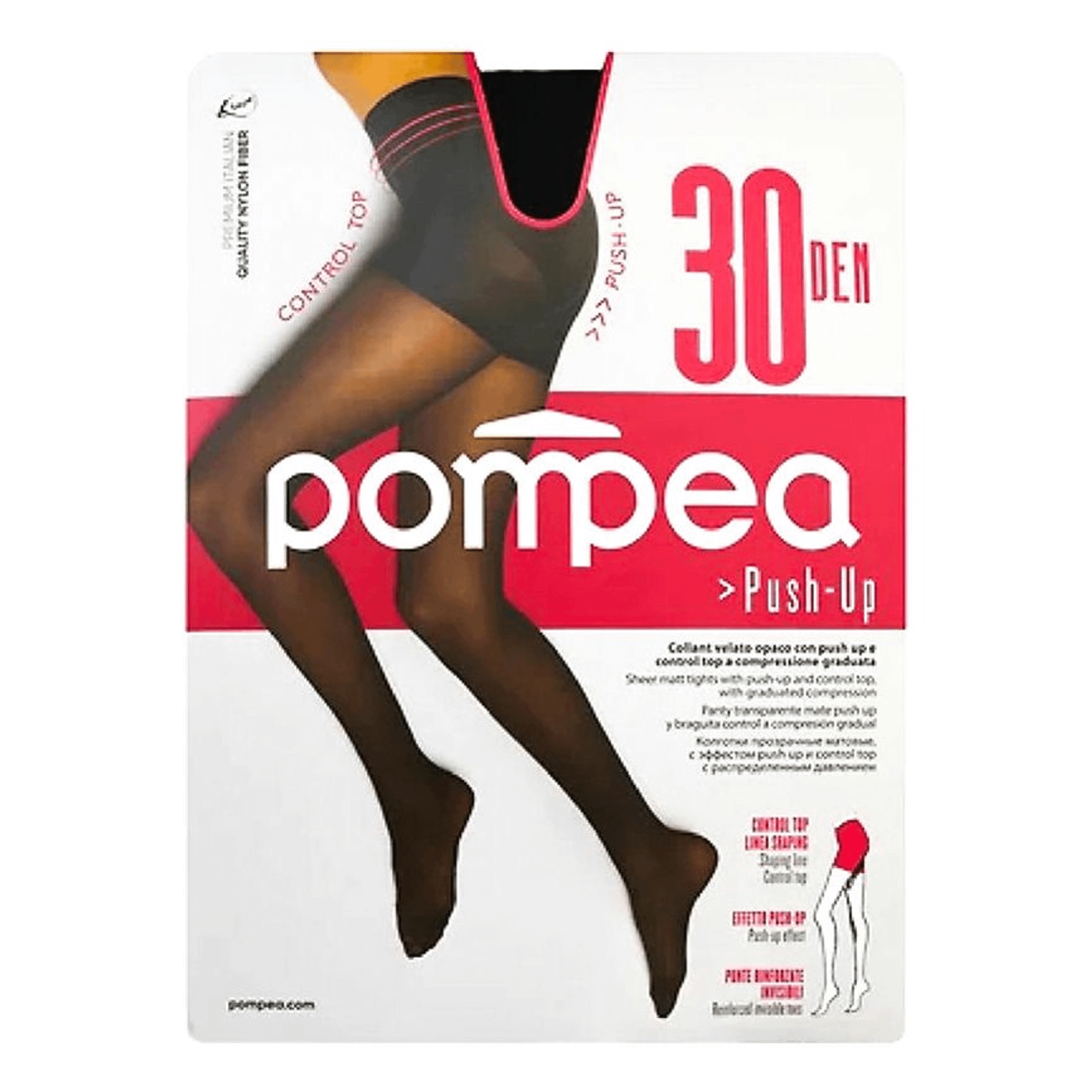 

Колготки женские Pompea разноцветные M, Разноцветный