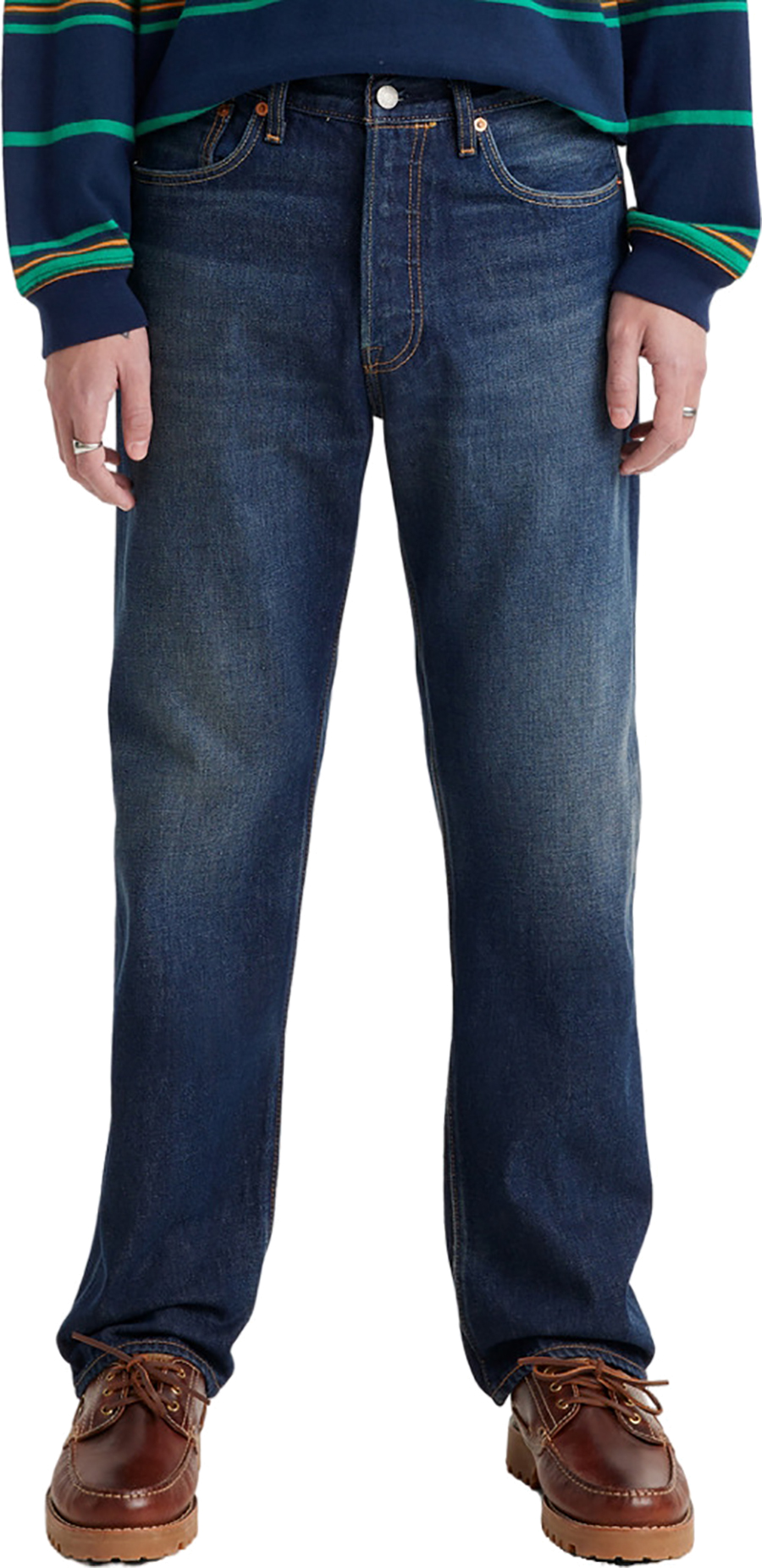 

Джинсы мужские Levi's 00501-3411 синие 28/32, Синий, 00501-3411
