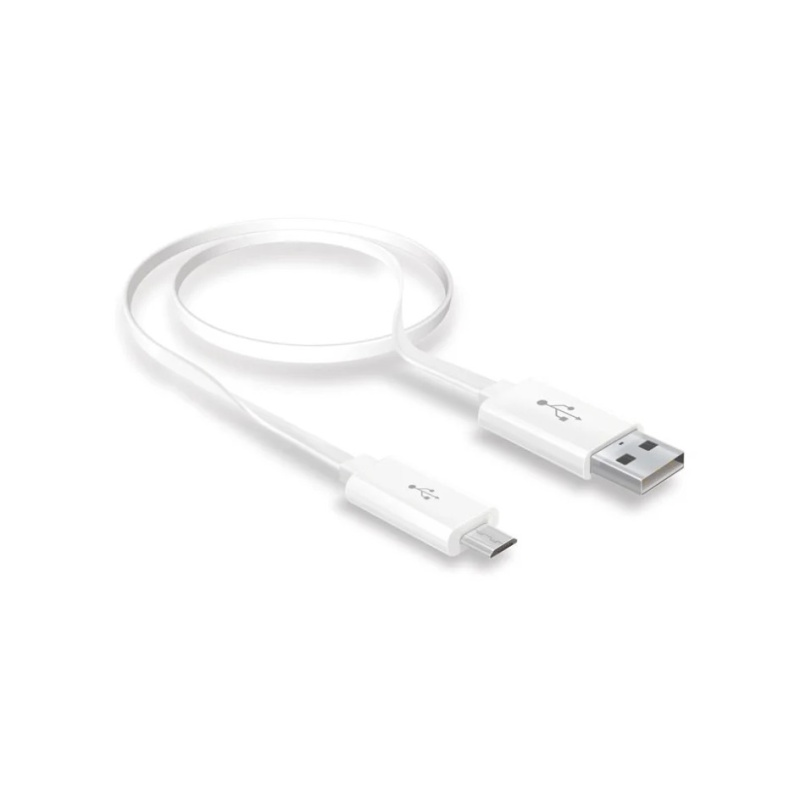 Кабель Craftmann C3.01.005 USB - micro USB 0.4 м, белый