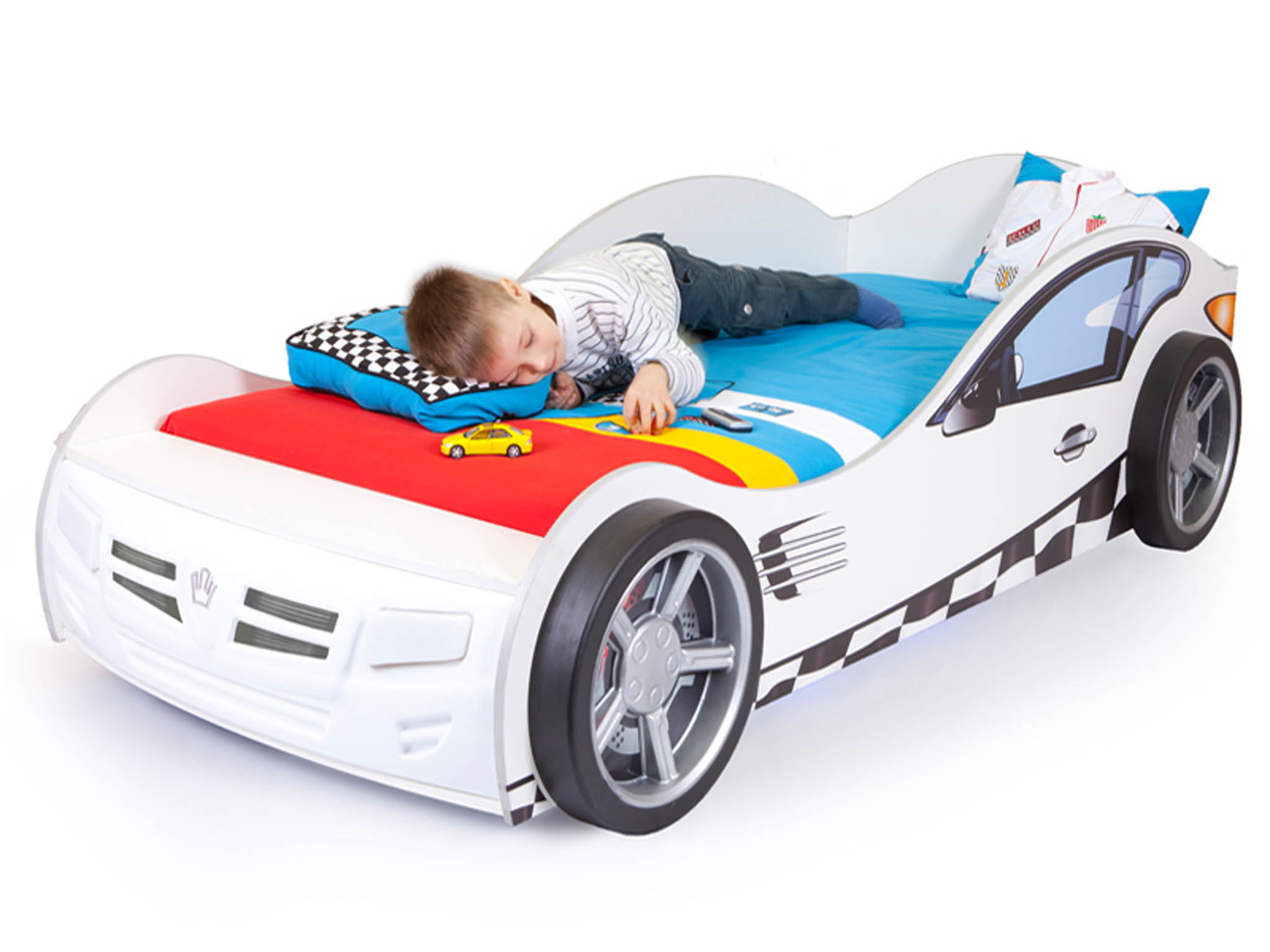 

Кровать машина ABC-KING Formula (160*90) Белая, Белый, Formula
