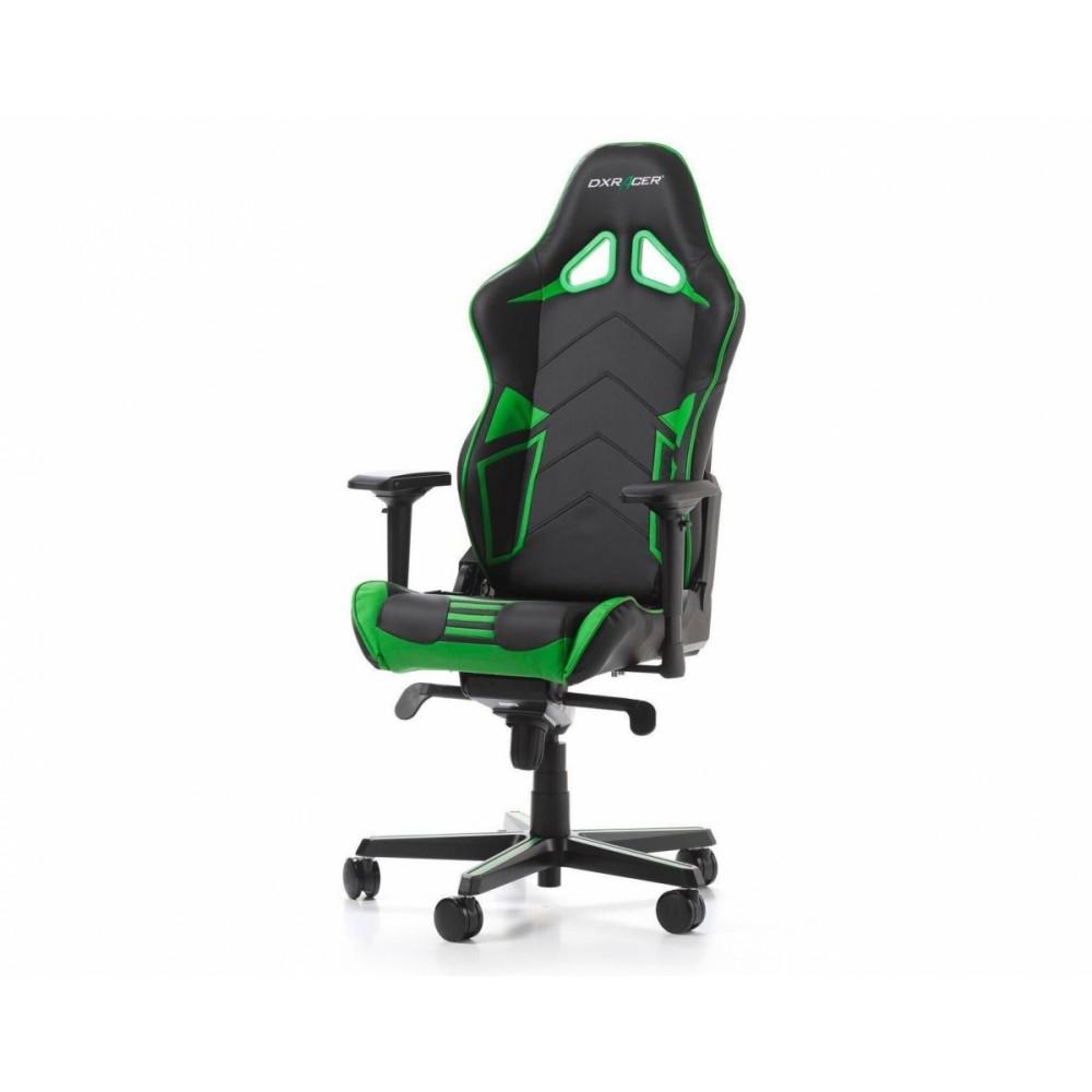 Игровое кресло DXRacer OH/RV131/NE, зеленый/черный