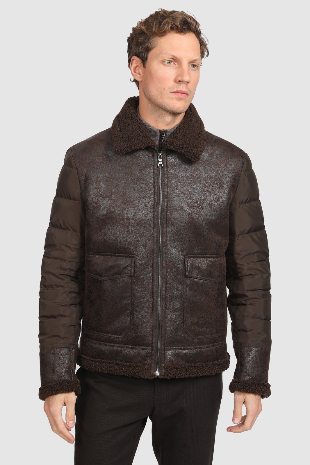 

Пуховик мужской Kanzler 19W-JDALW04AF-WF/40 коричневый 50, 19W-JDALW04AF-WF/40