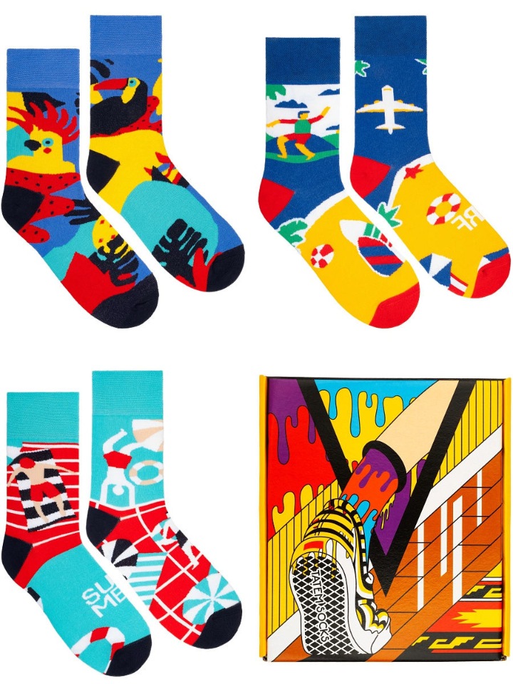 

Подарочный набор носков мужской Tatem Socks 800 разноцветный 36-40, 800
