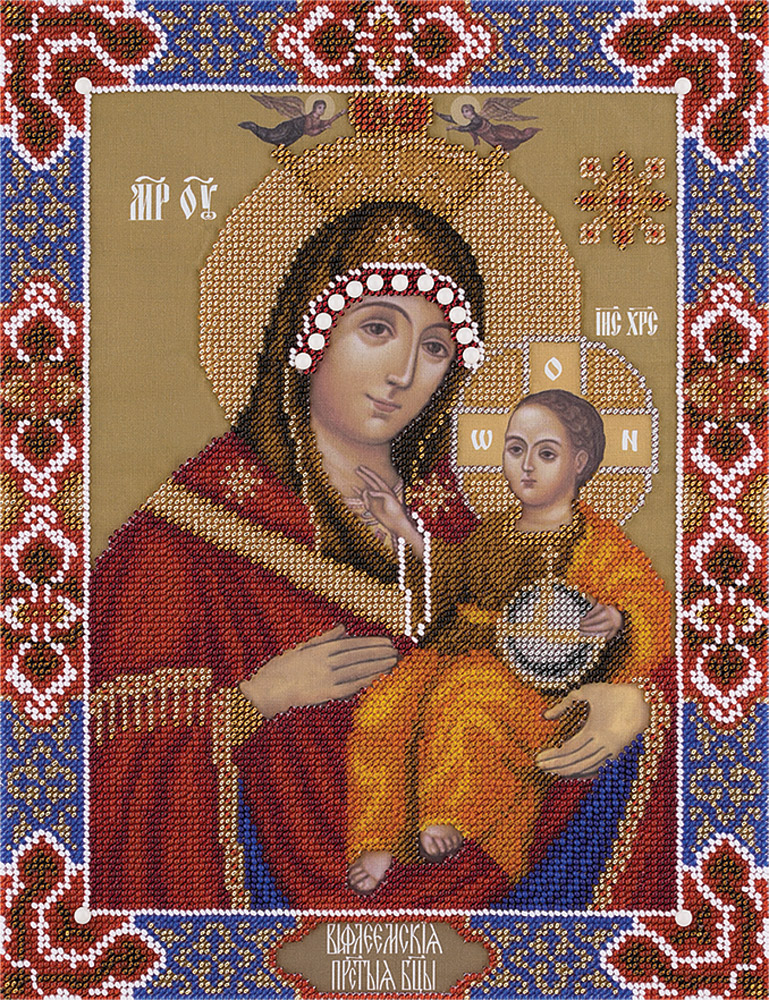 

Вышивка бисером Икона Божьей Матери Вифлеемская ЦМ-1684, 23,5x30,5 см от Panna