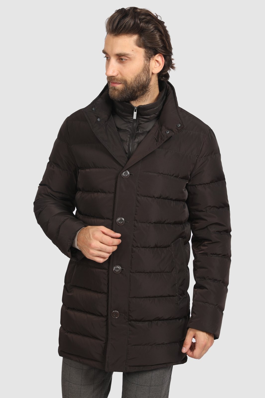 

Пуховик мужской Kanzler 19W-JDBL09-CL/40 коричневый 58, 19W-JDBL09-CL/40