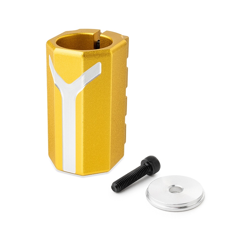 фото Хомут-y fox pro scs d 28.6 and 31.8, 4 bolts gold
