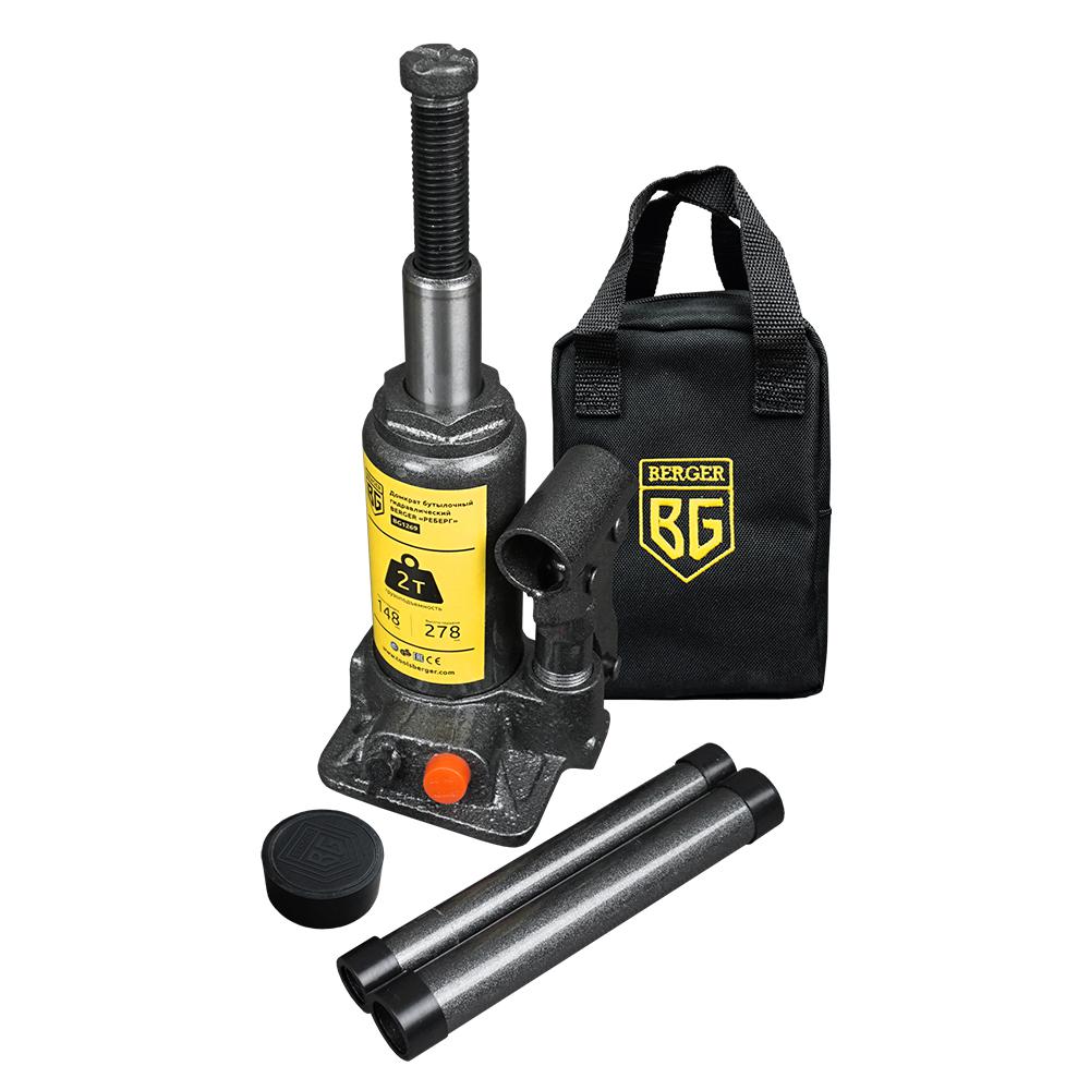 

Домкрат BERGER BG1269, Черный, BG1269