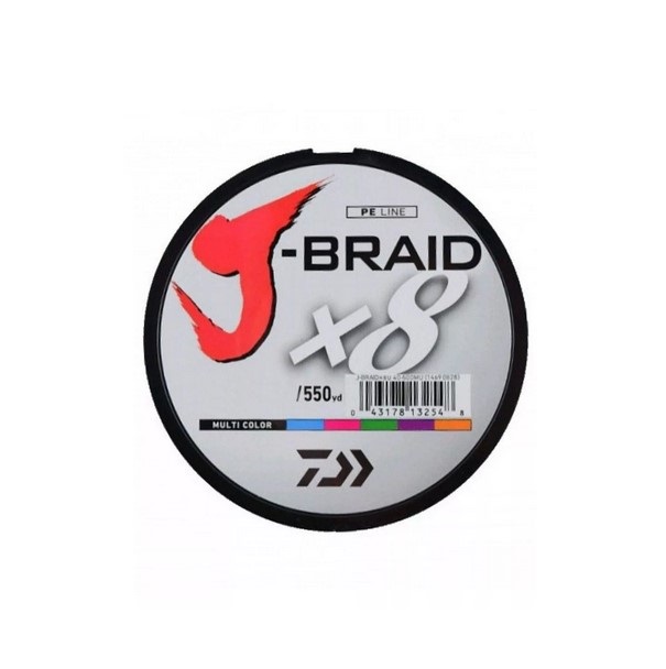 фото Леска плетеная daiwa j-braid x8 150м 0,10мм мультиколор