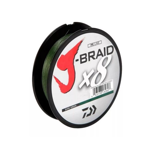 

Леска плетеная Daiwa J-Braid X8 150м 0,24мм зеленая, 12751-024RU