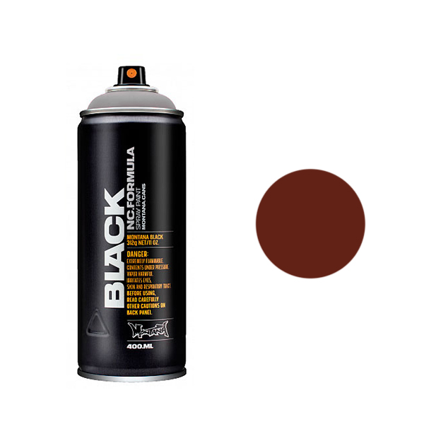 

Аэрозольная краска Montana Black Maroon 400 мл коричневая, Black 400мл Maroon