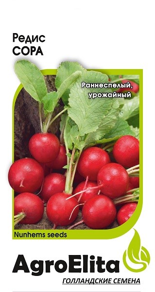 

Семена овощей Гавриш Редис Сора 0,5 г