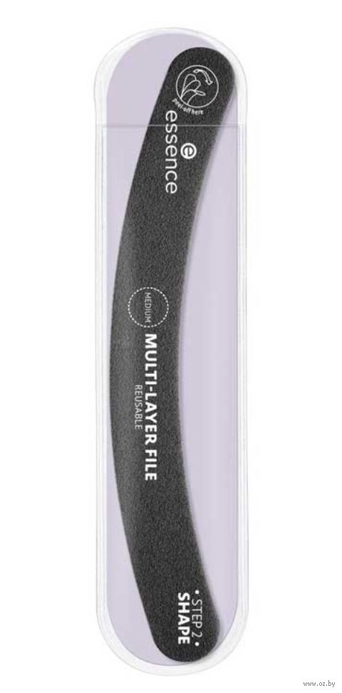 

Пилочка для ногтей essence многослойная multi-layer