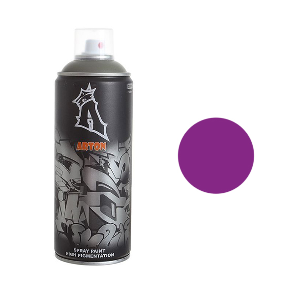 фото Аэрозольная краска arton taknado 400 мл фиолетовая