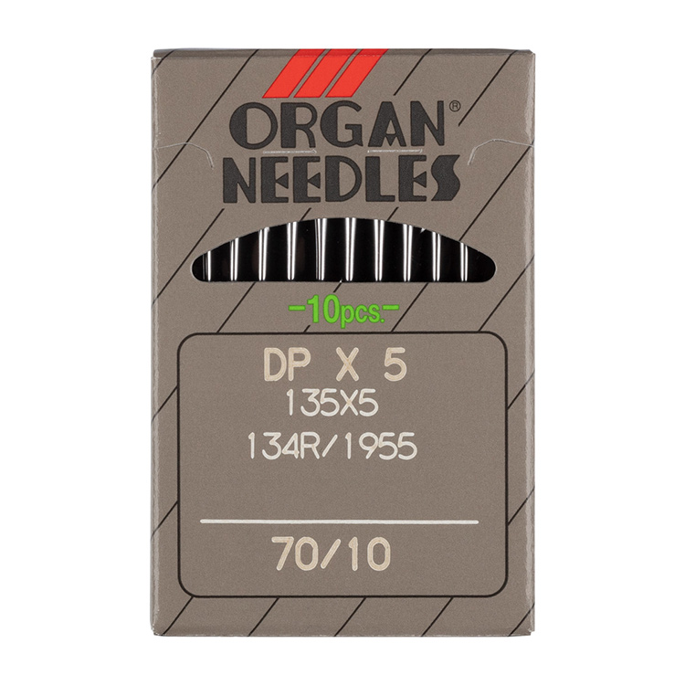 

Иглы Organ для промышленных швейных машин №70 универсальные
