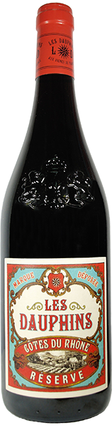 

Вино Cotes du Rhone AOC Les Dauphins Reserve, 750 мл
