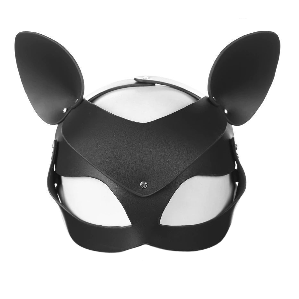 Эротическая маска KISSEXPO кошка черная
