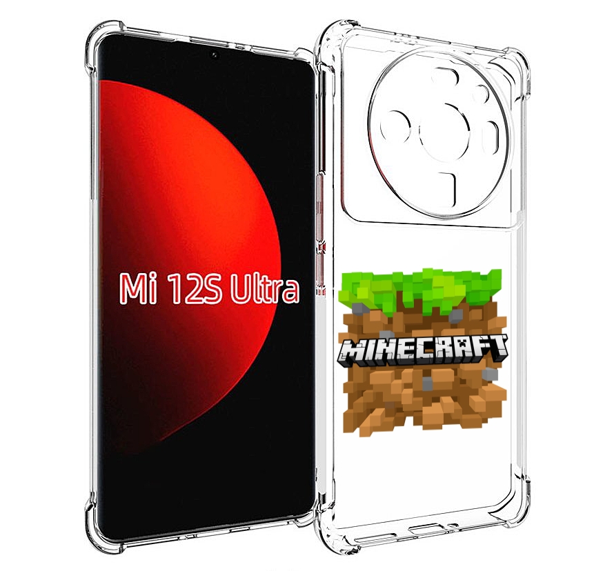 

Чехол MyPads Minecraft-2 для Xiaomi 12S Ultra, Прозрачный, Tocco