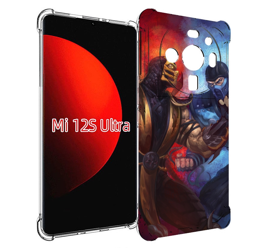 

Чехол MyPads Mortal Kombat art для Xiaomi 12S Ultra, Прозрачный, Tocco