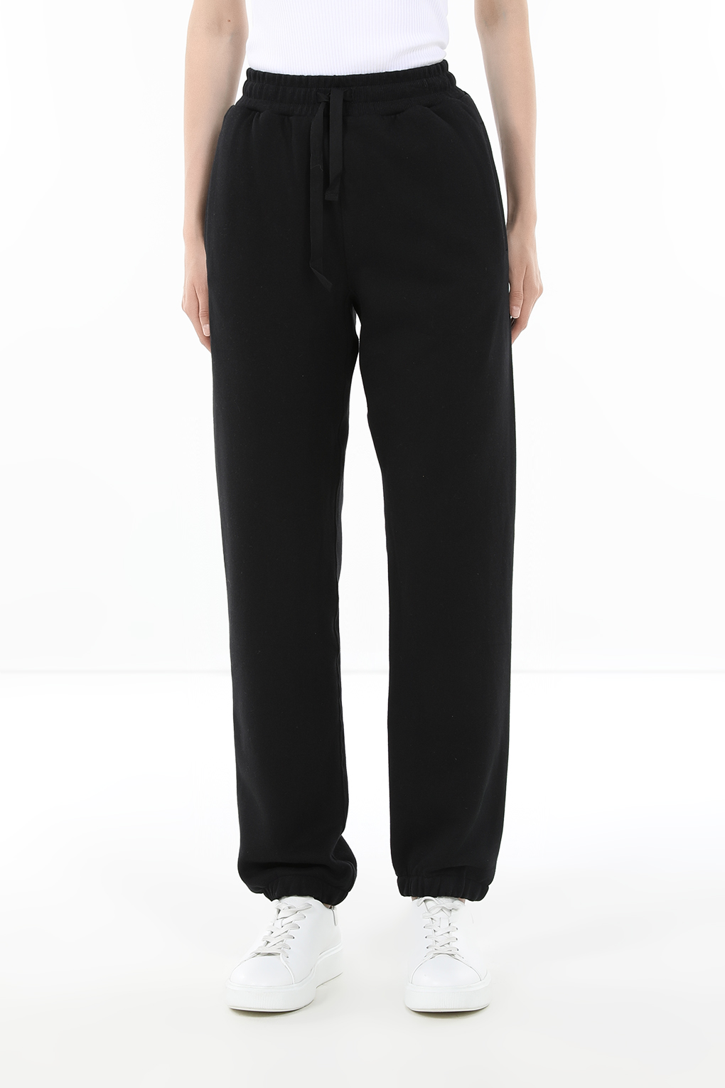 

Брюки женские SABRINA SCALA SS24082442 черные L, Черный, SS24082442