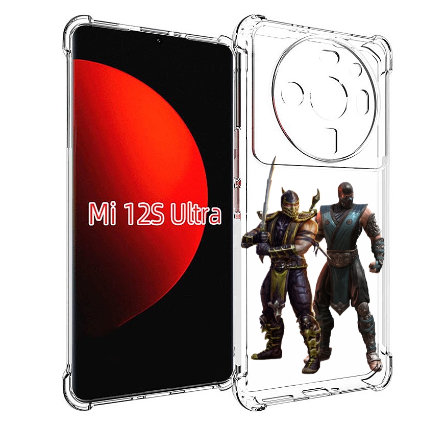 

Чехол MyPads Mortal-Kombat-1 для Xiaomi 12S Ultra, Прозрачный, Tocco