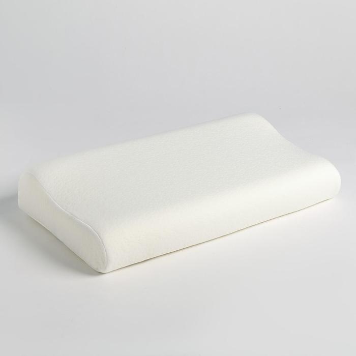 фото Анатомическая подушка ergo с эффектом памяти, размер 7х10, 30х50 см nobrand