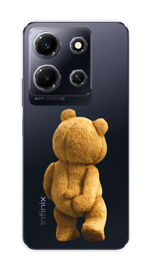 

Чехол Homey на Infinix Note 30i "Медвежья спина", Коричневый;прозрачный, 3104350-1