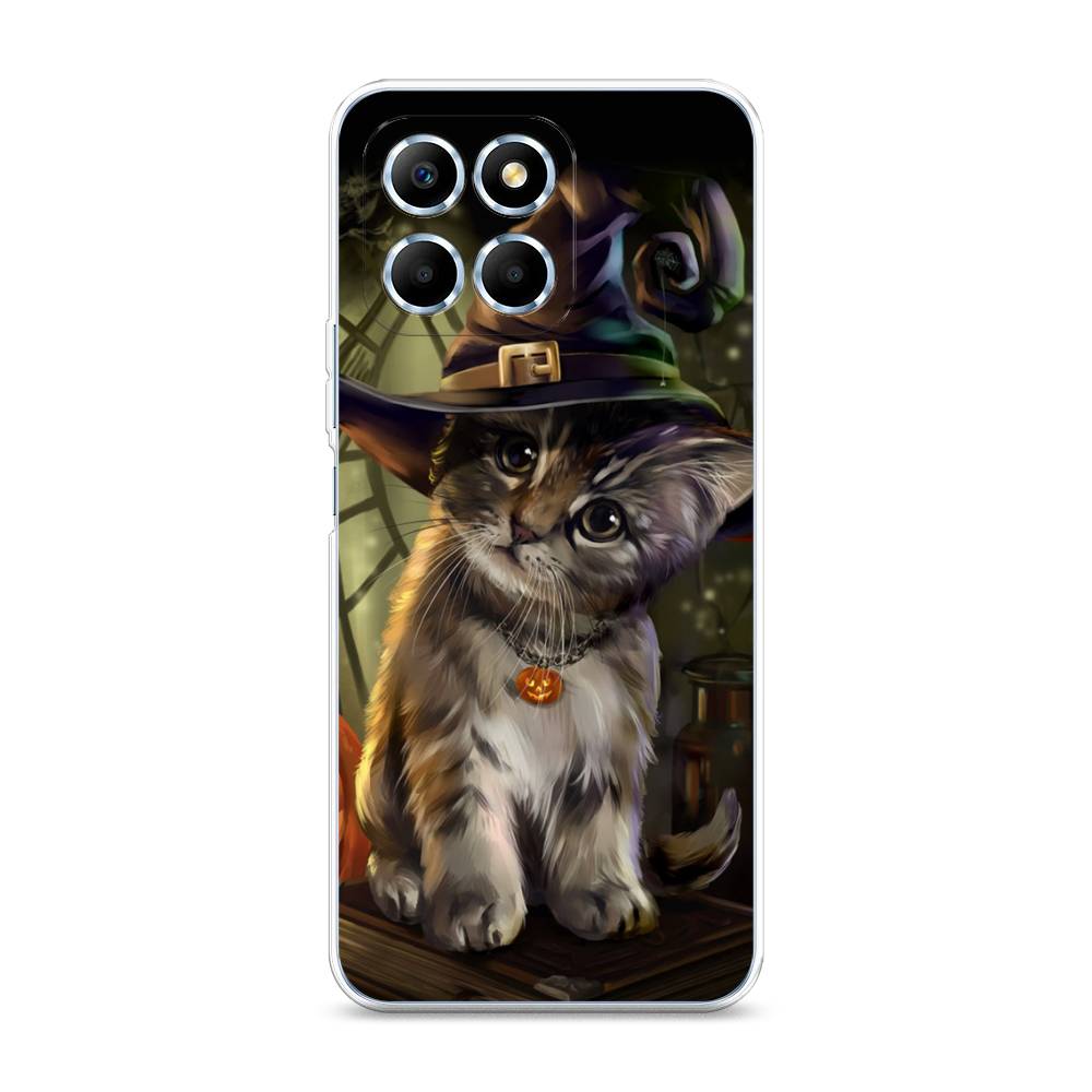 

Чехол Awog 6109550-2 для Huawei X6 "Кот на Хэллоуин", Зеленый;серый, 6109550-2