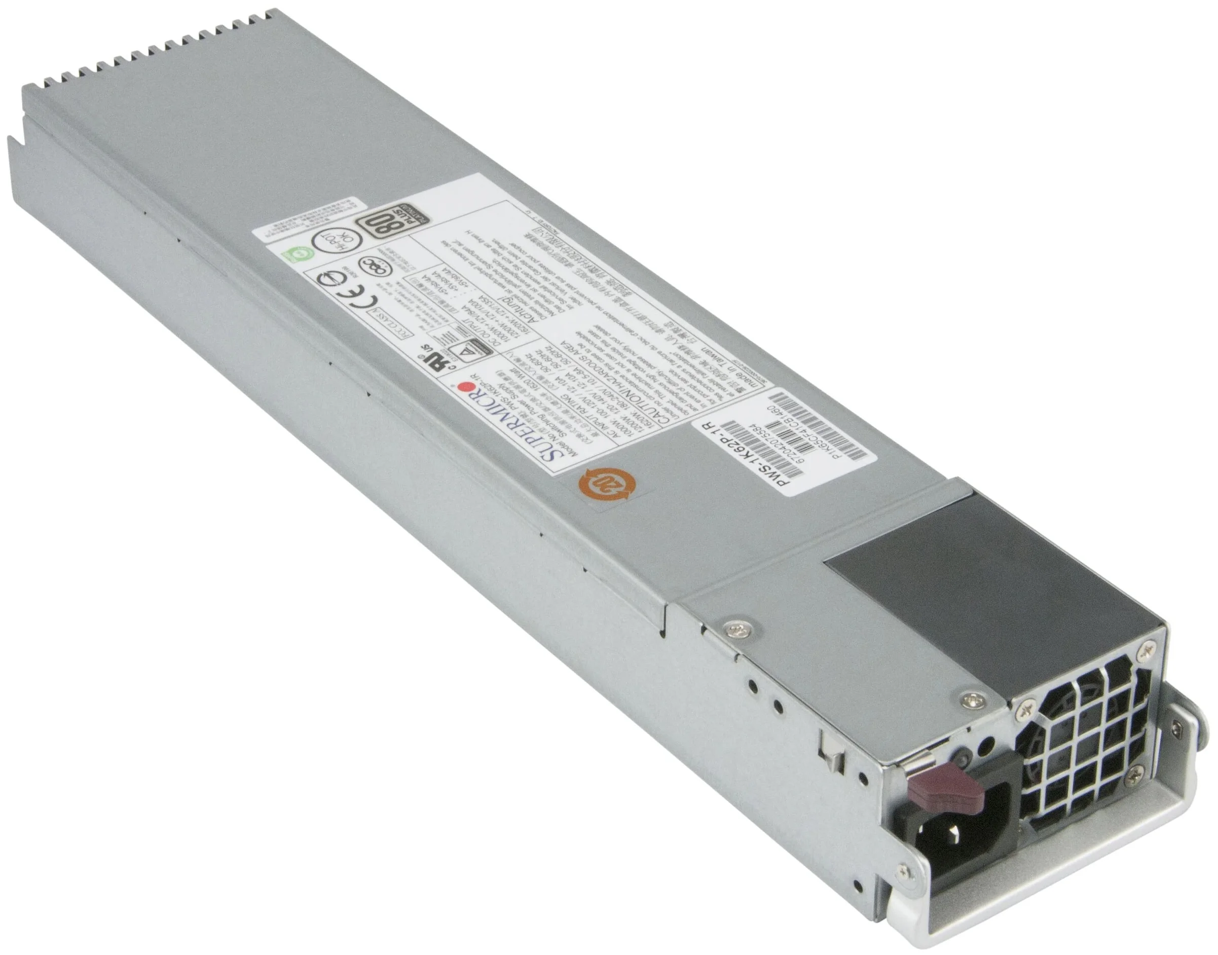 фото Блок питания 1620вт supermicro "pws-1k62p-1r" 1u