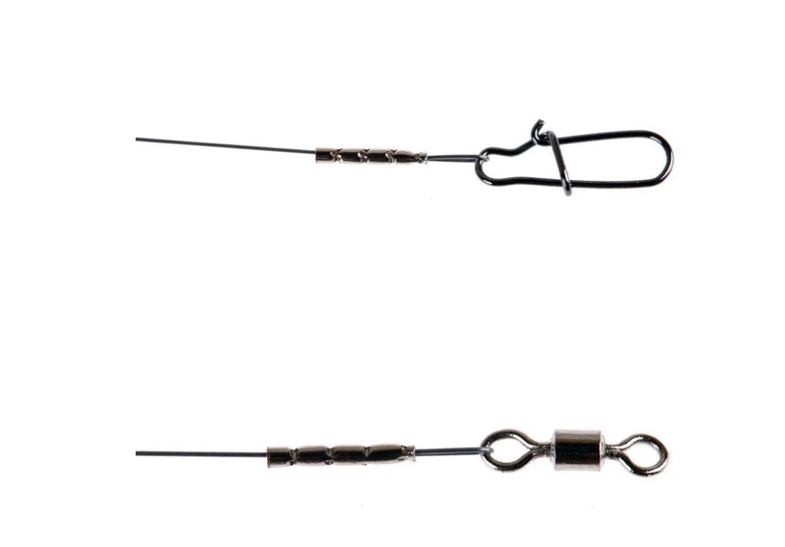 

Рыболовный поводок Win 30 см, 6 кг, титан, 6 шт., Серый, Поводки