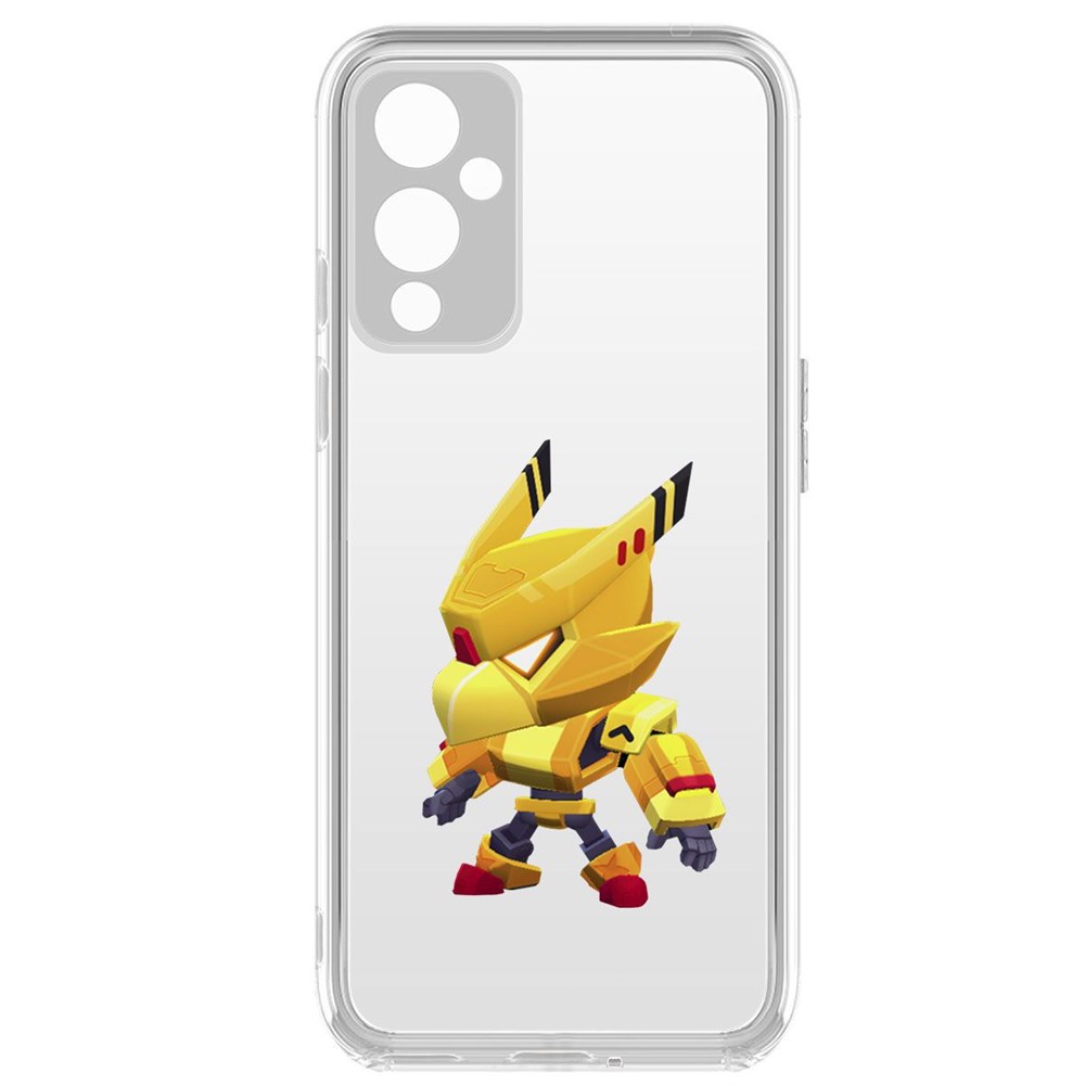 

Чехол-накладка Brawl Stars-Ворон Золотой Меха для OnePlus 9, Прозрачный