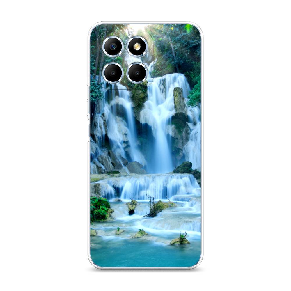 

Чехол Awog 6109550-4 для Huawei X6 "Водопад 8", Голубой;зеленый, 6109550-4