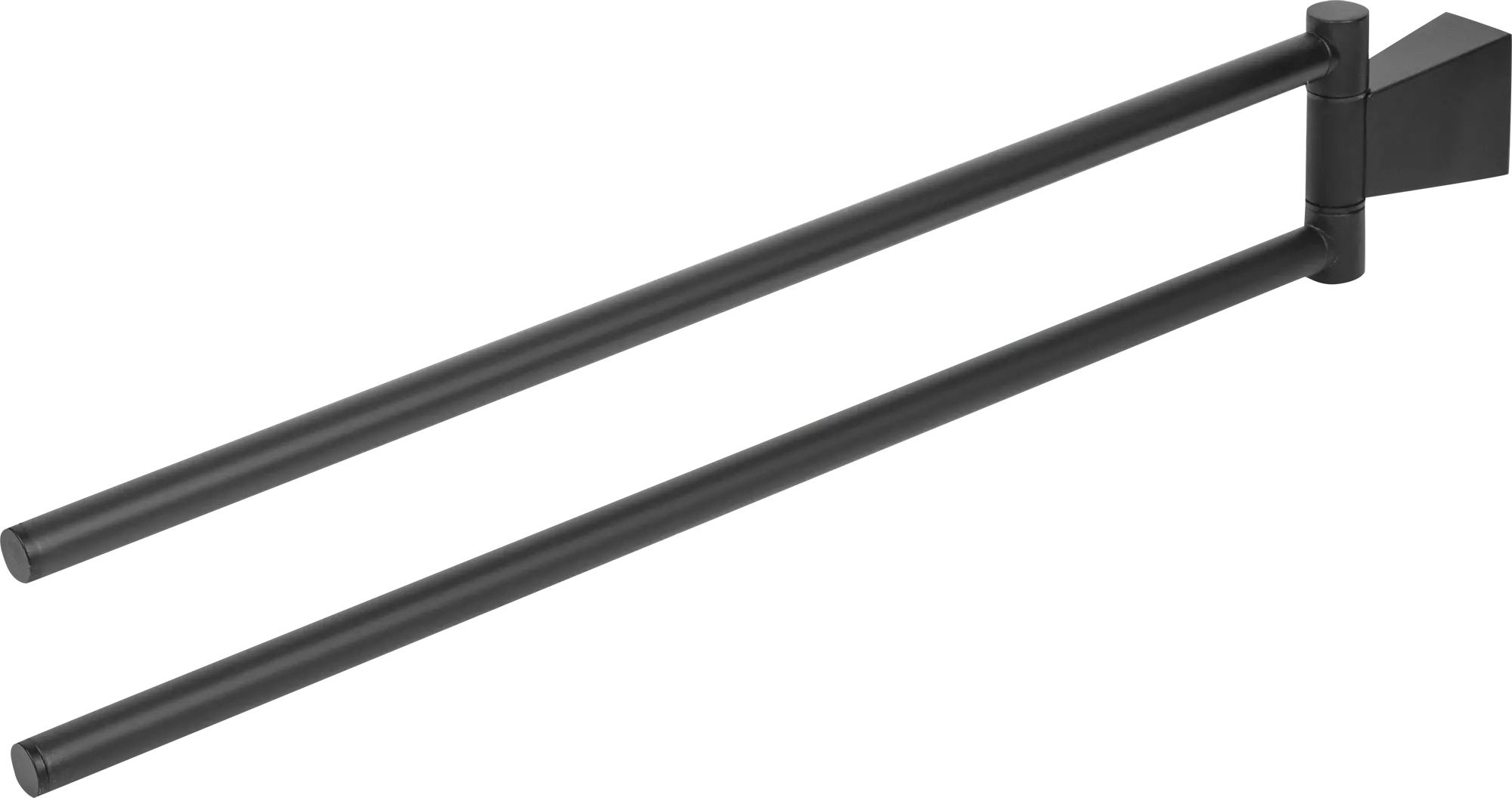 Держатель для полотенец Fixsen Tren рога двойной сталь цвет черный