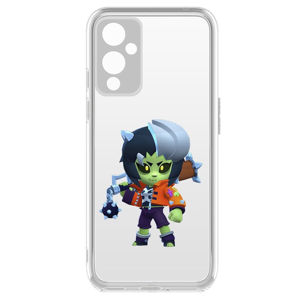

Чехол-накладка Brawl Stars-ЗомБиби для OnePlus 9, Прозрачный