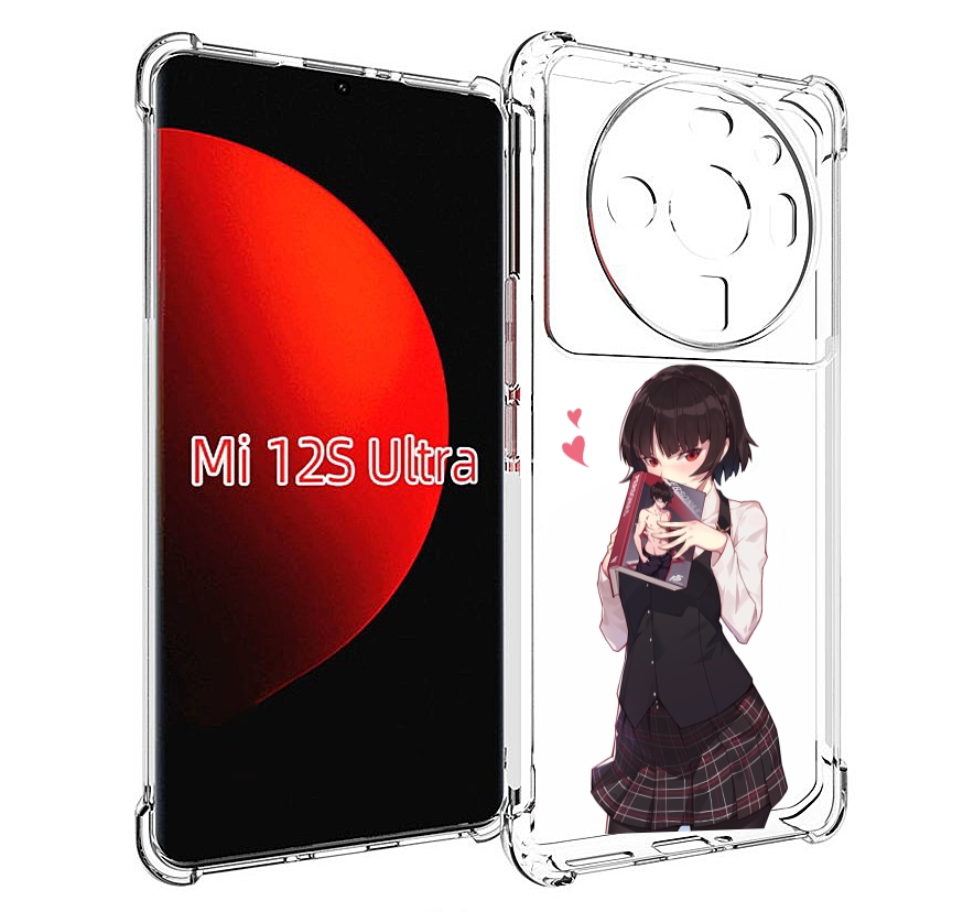 

Чехол MyPads Persona 5 - Makoto Niijima для Xiaomi 12S Ultra, Прозрачный, Tocco